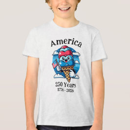 Camiseta Sorvete Patriótico 250 Anos