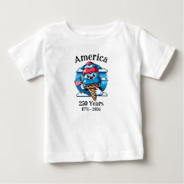 Camiseta Sorvete Patriótico 250 Anos
