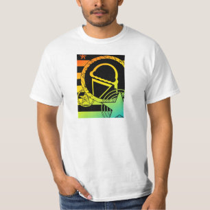 Camiseta sorvete perfurado