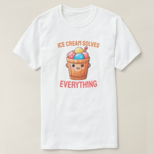 Camiseta Sorvete resolve tudo