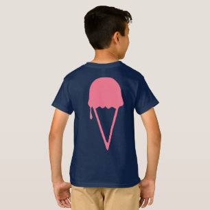 Camiseta Sorvete rosa