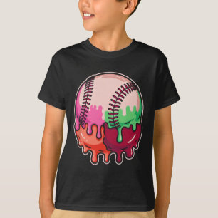 Camiseta Sorvete Softll Sell Drip Para Homens Mulheres Meni