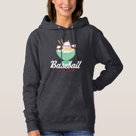Camiseta Sorvete Sundae Hoodie da temporada de beisebol