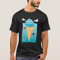 Sorvete Surreal Engraçado Amantes De Sorvete Icebe