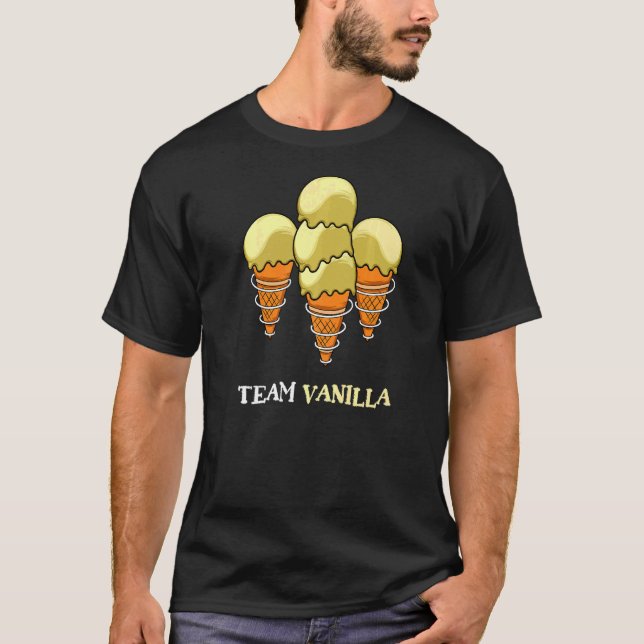 Camiseta Sorvete Team Vanilla (Frente)