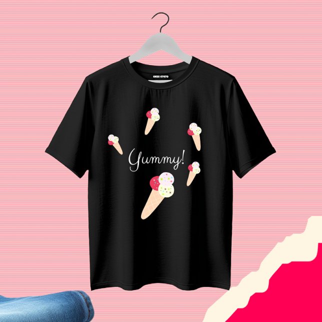 Camiseta Sorvete Yummy (Criador carregado)