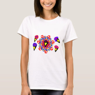 Camiseta Sorvetes de fogos de artifício