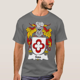 Camiseta Sosa Casaco de Braços Sósa Crest Familiar