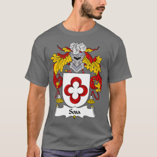 Camiseta Sosa Casaco de Braços Sósa Crest Familiar