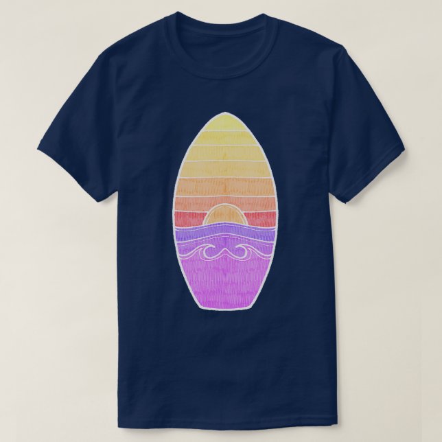 Camiseta Sotão de verão (Frente do Design)