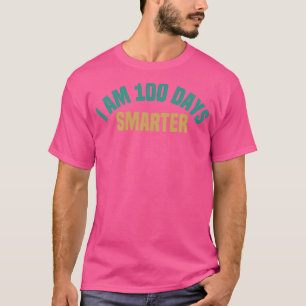 Camiseta Sou 100 Dias Mais Inteligente, 100 Dias De Escola