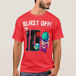Camiseta Sou 10 Astronauta Astronauta 10º Par Espacial