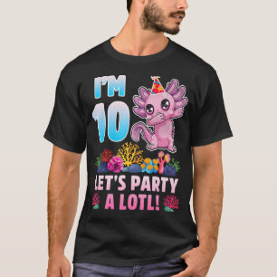 Camiseta Sou 10 Vamos Festa A Lotl Axolotl Lover para B