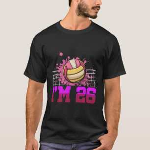 Camiseta Sou 26 Jogador De Voleibol Esportivo 26