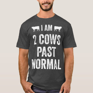 Camiseta Sou 2 Vacas do País de Criação Normal