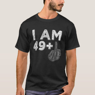 Camiseta Sou 49 Mais 1 Celebrador de Dia de Dedos Médios