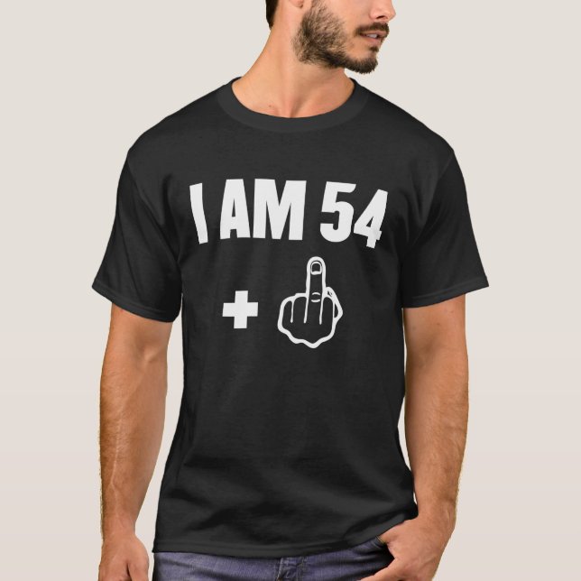 Camiseta Sou 54 + 1 55º aniversário engraçado 1965 1966 (Frente)