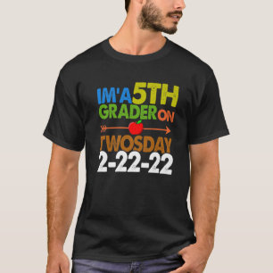 Camiseta Sou 5 no 2° ano de escola 2022 fev 2