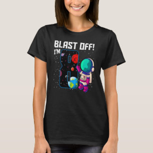 Camiseta Sou 8 Astronauta de Astronauta 8º Festa Espacial