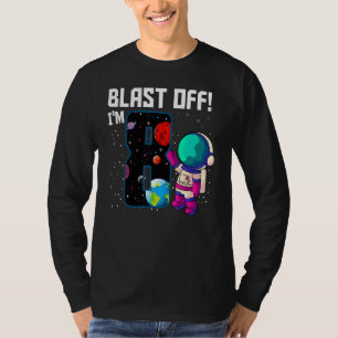 Camiseta Sou 8 Astronauta de Astronauta 8º Festa Espacial