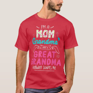 Camiseta Sou a avó e a vovó Excelente.