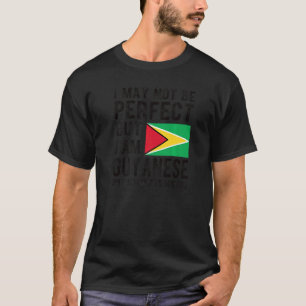 Camiseta Sou a Bandeira da Guiana Patrimônio da Guiana Raíz
