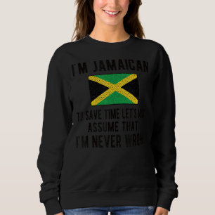 Camiseta Sou a bandeira jamaicana Jamaica Roots