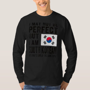 Camiseta Sou a bandeira sul-coreana Coreia do Sul Roo sul-c