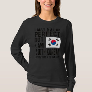 Camiseta Sou a bandeira sul-coreana Coreia do Sul Roo sul-c