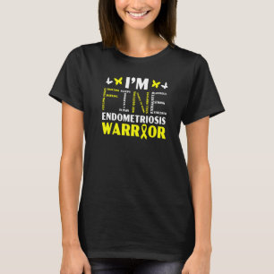 Camiseta Sou a Bela Endo Warrior Endometriose Sensibilizaçã