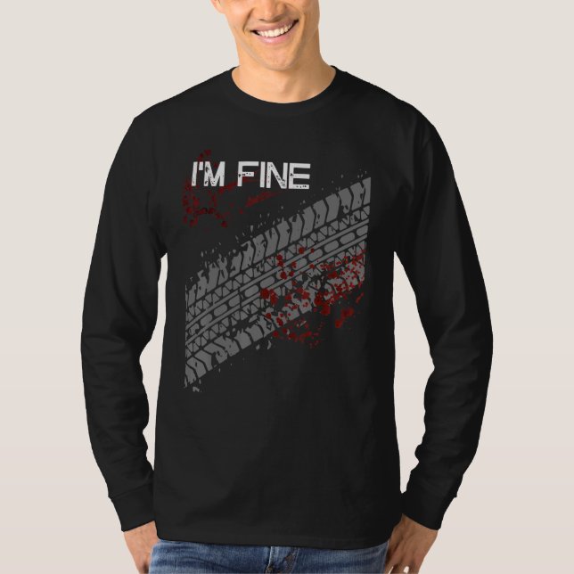 Camiseta Sou a Bela Rasteira de Pneus (Frente)
