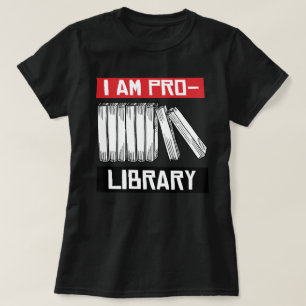 Camiseta Sou a biblioteca pro