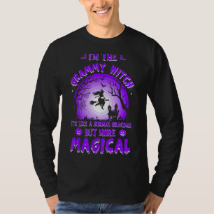 Camiseta Sou a Bruxa do Grammy como uma vovó normal, mágica