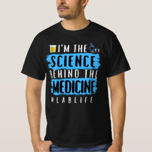 CAMISETA SOU A CIÊNCIA POR TRÁS DO MEDICAMENTO #LABLIFE