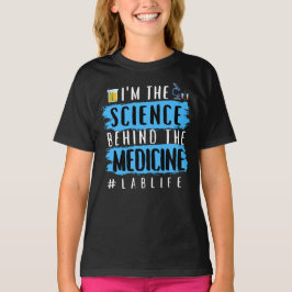 CAMISETA SOU A CIÊNCIA POR TRÁS DO MEDICAMENTO #LABLIFE