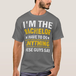 Camiseta Sou a Cota de Citação do Noivo da Festa da Equipe