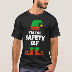 Camiseta Sou a família de segurança Pajama Natal Engraçado