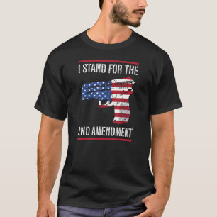 Camiseta Sou A Favor Da Alteração segundo Patriótica Americ
