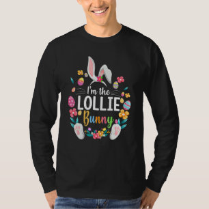 Camiseta Sou a Festa de Páscoa Familiar Coelhante da Lollie