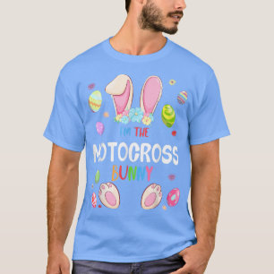 Camiseta Sou a Festa de Páscoas Coelhinhos de Motocross.