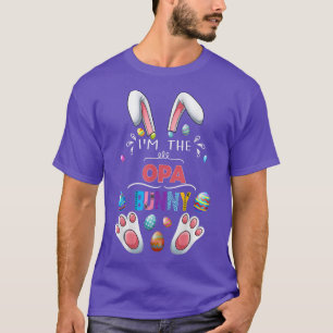 Camiseta Sou a Festa de Páscoas Familiar Coelhante do Opa