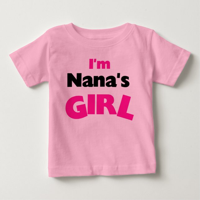 Camiseta Sou a garota da Nana (Frente)
