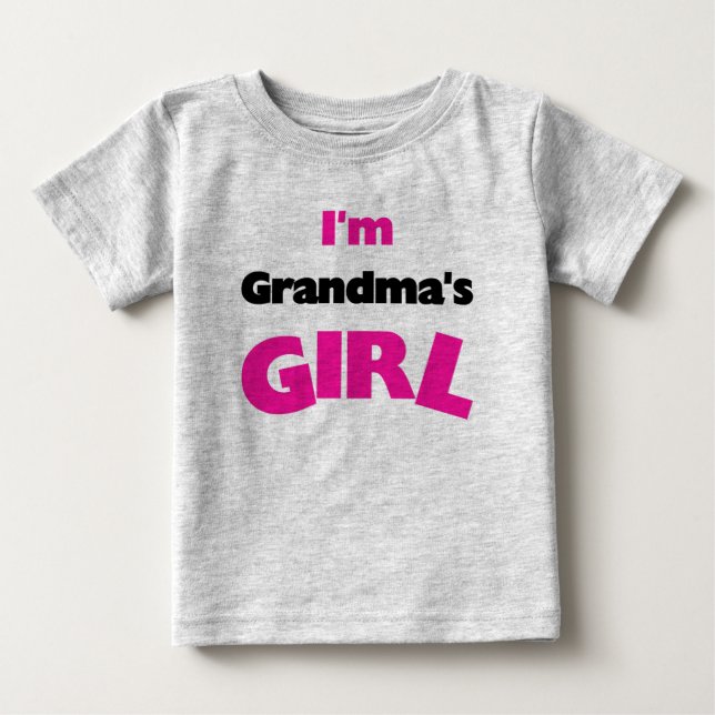 Camiseta Sou a garota da vovó (Frente)