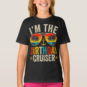 Camiseta Sou a Garota das Férias do Cruzeiro de Aniversário