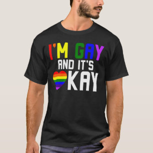 Camiseta Sou a Gay e está tudo bem Lgbtq