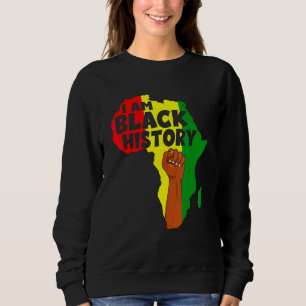 Camiseta Sou a História Negra Mês Mulheres Americanas Afric