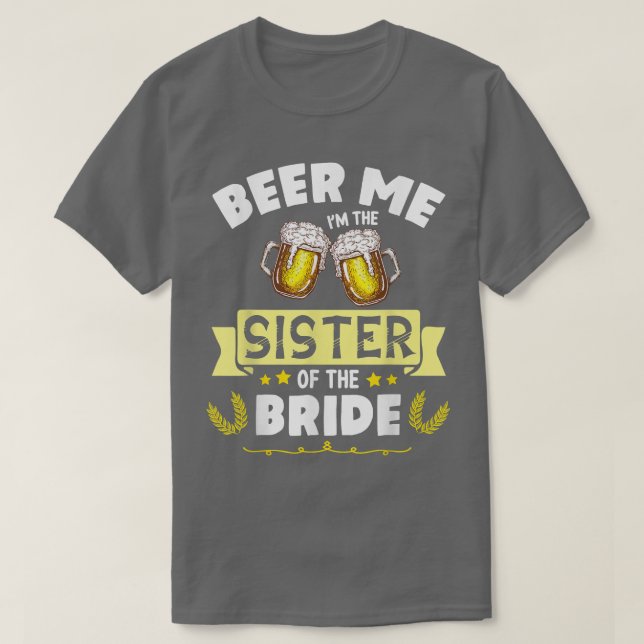 Camiseta Sou a Irmã da Noiva Casada (Frente do Design)