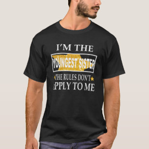 Camiseta Sou a irmã mais nova