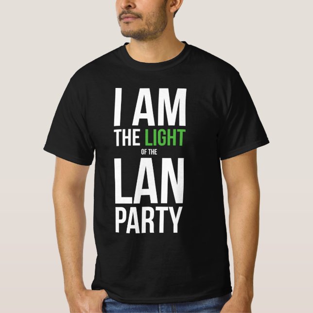 Camiseta Sou a Luz do Partido da LAN (Frente)