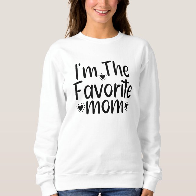 Camiseta Sou a mãe favorita (Frente)
